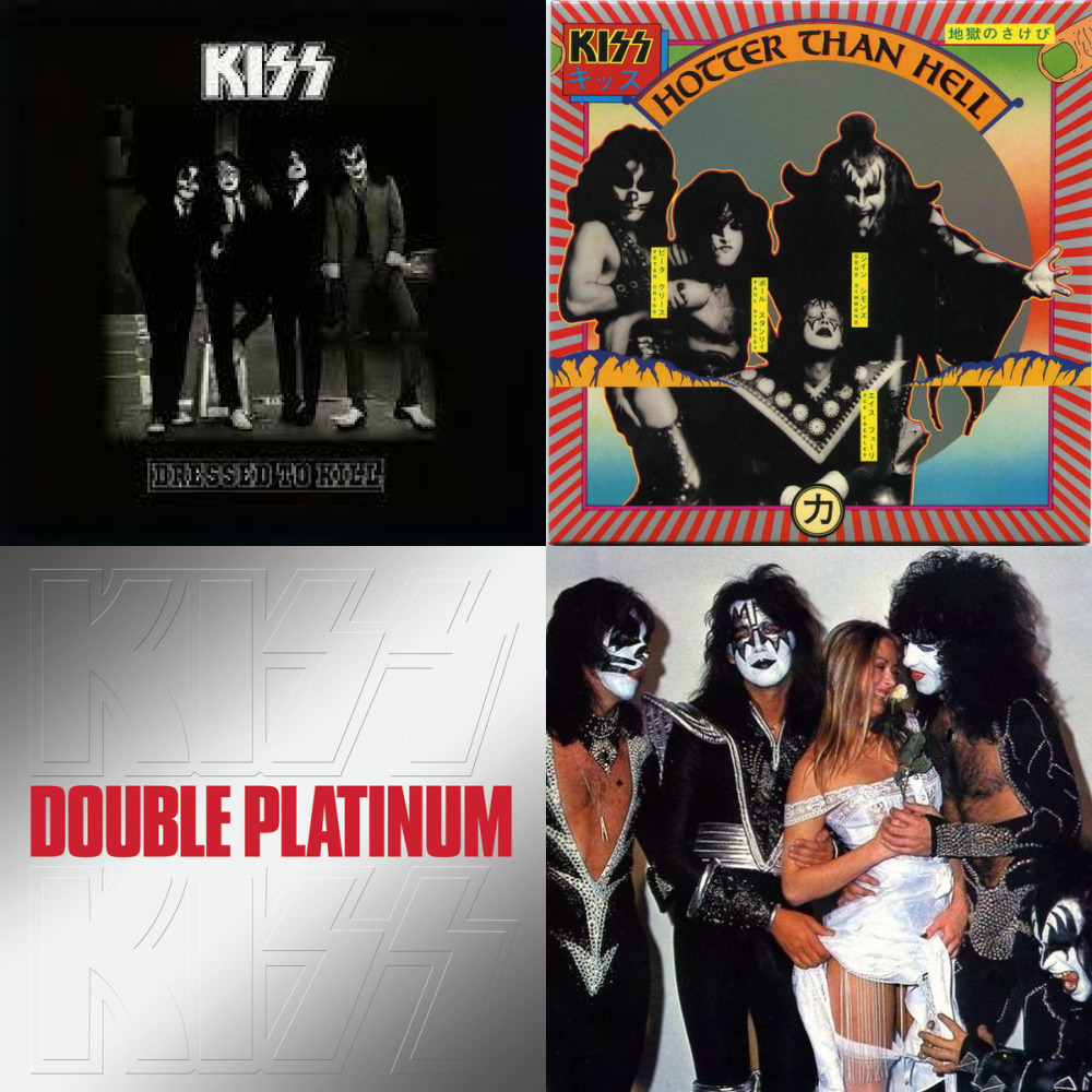 KiSS (Hotter Thn Hell.1974+Dressed To Kill,1975)